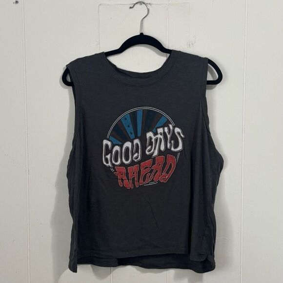 Sonoma Graphic Muscle Tank XXL Good Days Ahead - Picture 1 of 3